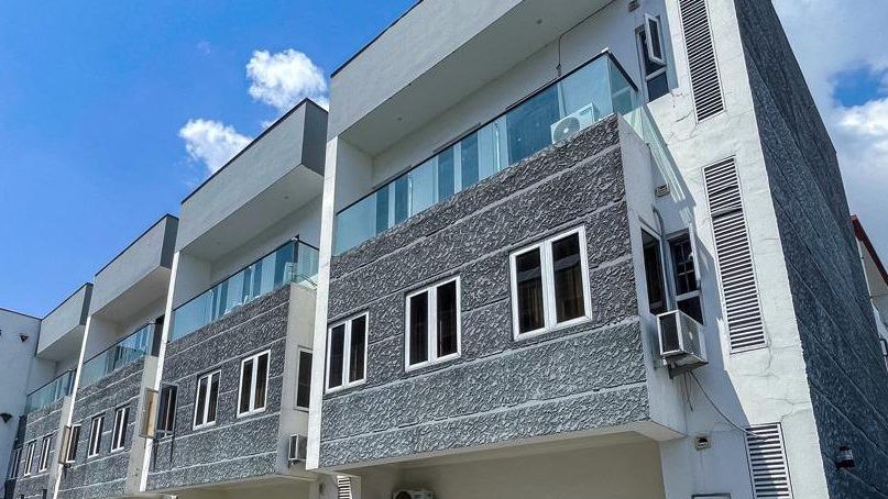 Havilah Court 3 completed terraces